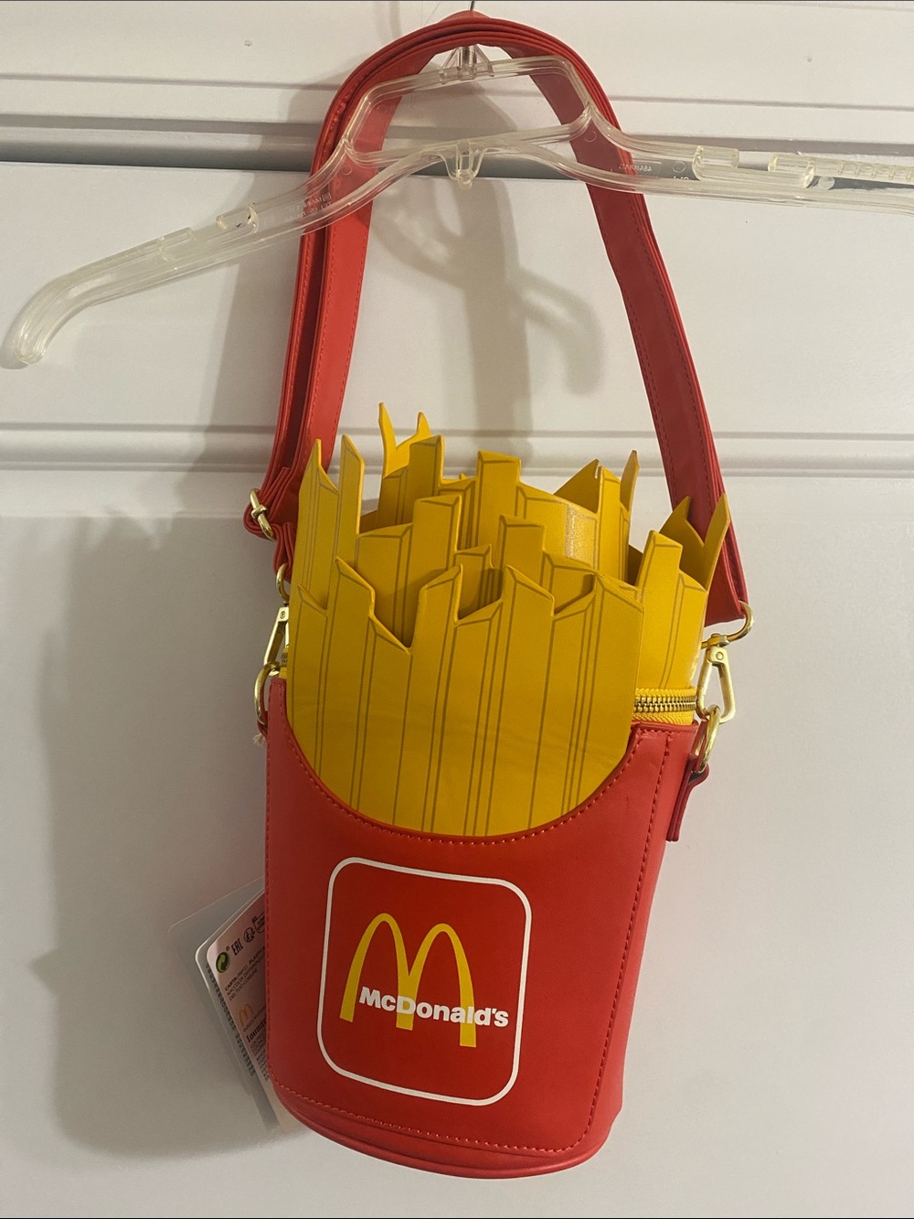McDonald's Loungefly Fries Crossbody Bag